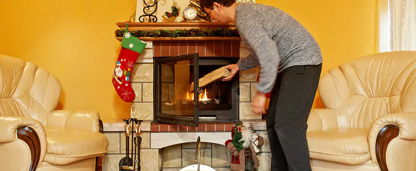Gas to Wood-Burning Fireplace Conversion Services in St. Michael, Minnesota