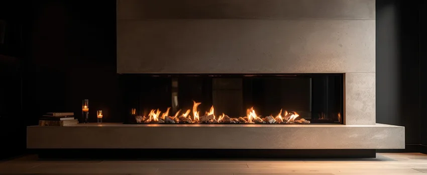 Gas Fireplace Ember Bed Design Services in St. Michael, Minnesota