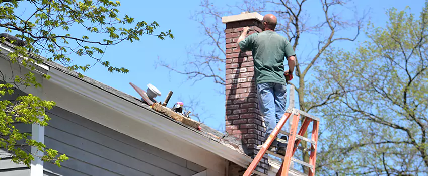 Vinyl and PVC Chimney Flashing Installation in St. Michael, MN